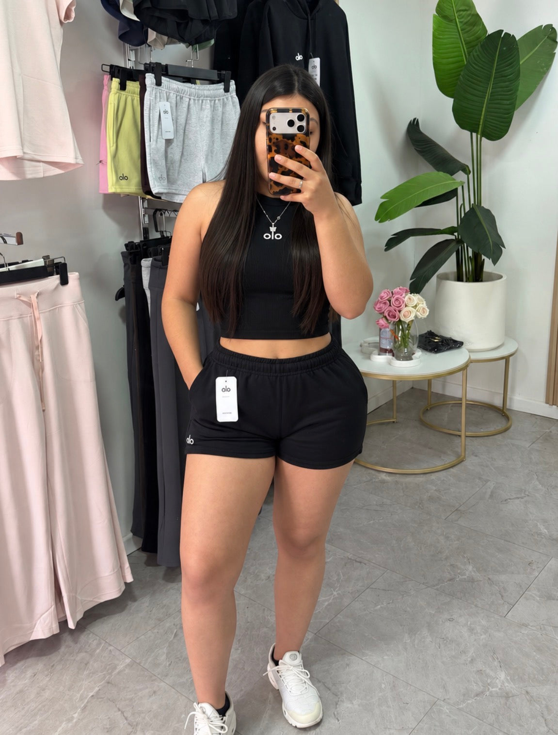 Top tela Rib Alo