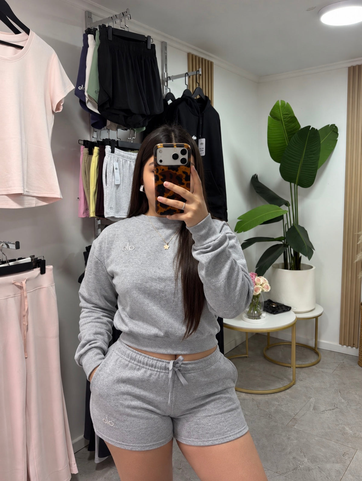 Conjunto Alogodon Short Alo