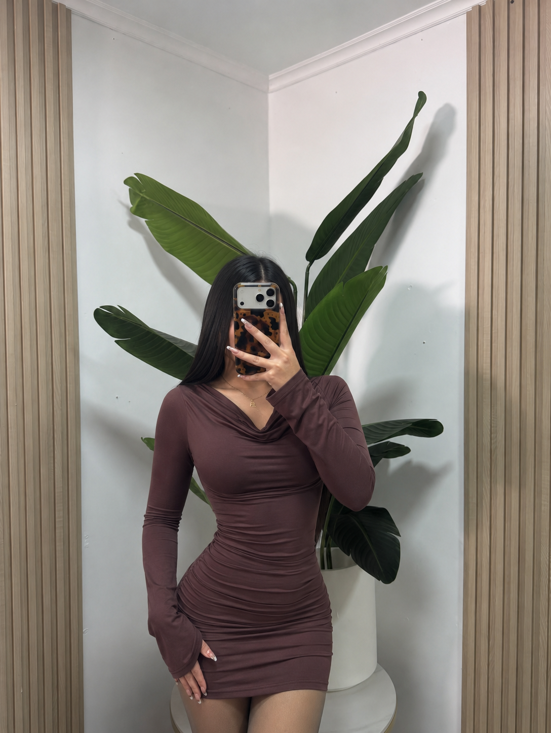 Vestido Drapeado