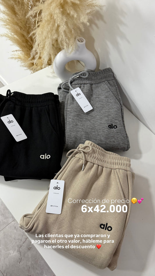Pantalón Forrado JOGGER Alo