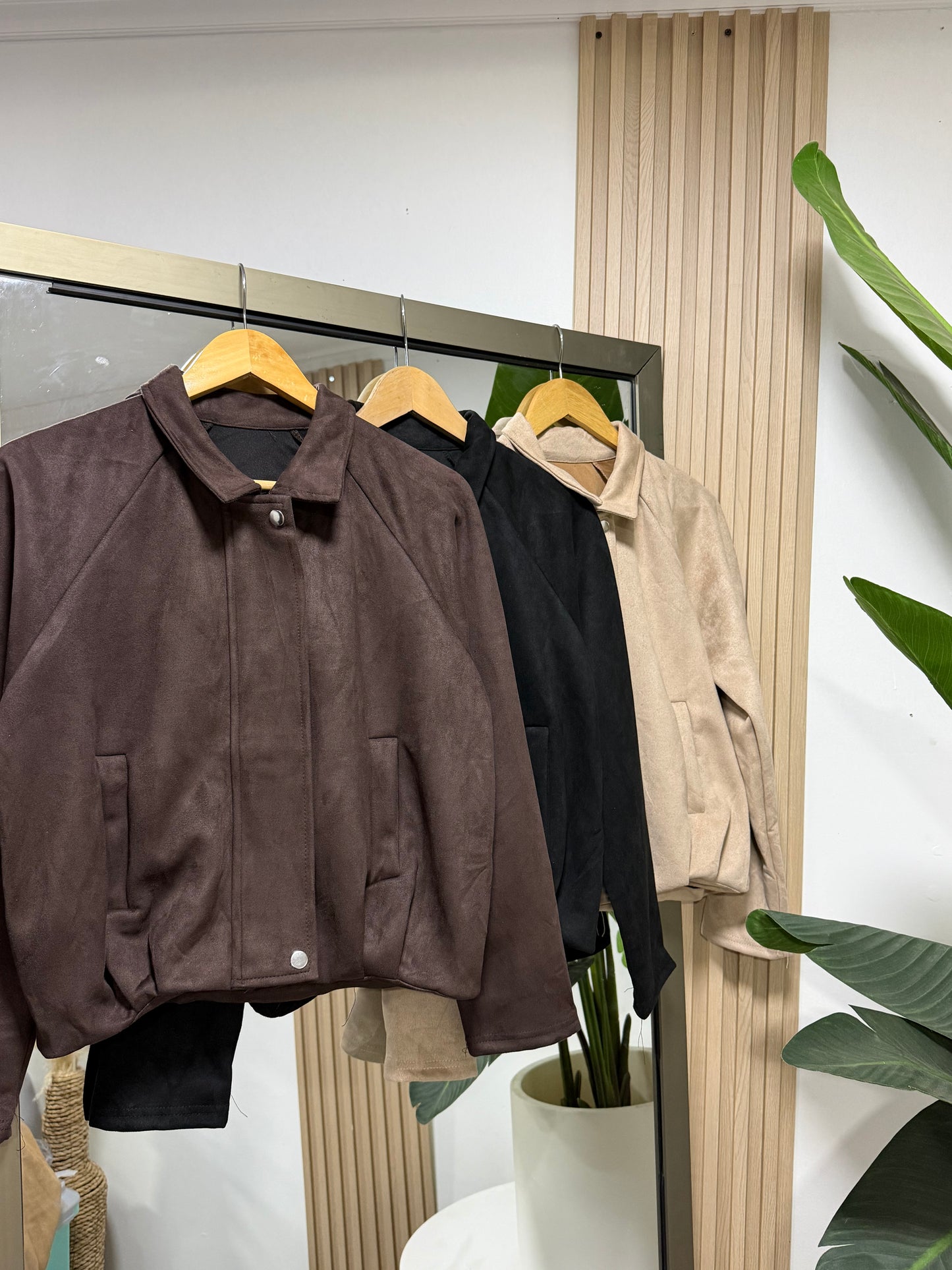 Jacket Gamuza Zara